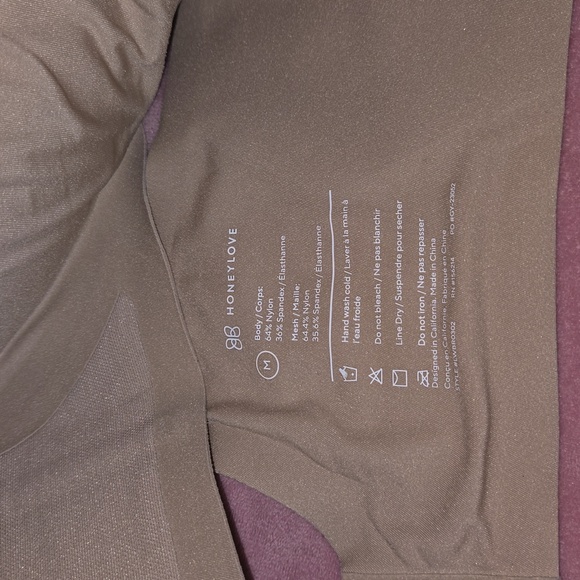 Honeylove Wire Free CrossOver Bra Size Medium - Picture 8 of 8